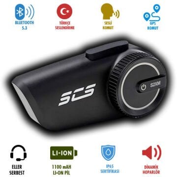 SCS S2XM BLUETOOTH VE INTERCOM
