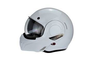 SWAY SW 907 STRATOS Beyaz Çene Açılır Kask