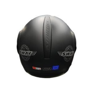 SWAY SW 907 STRATOS Matt Titanium Çene Açılır Kask