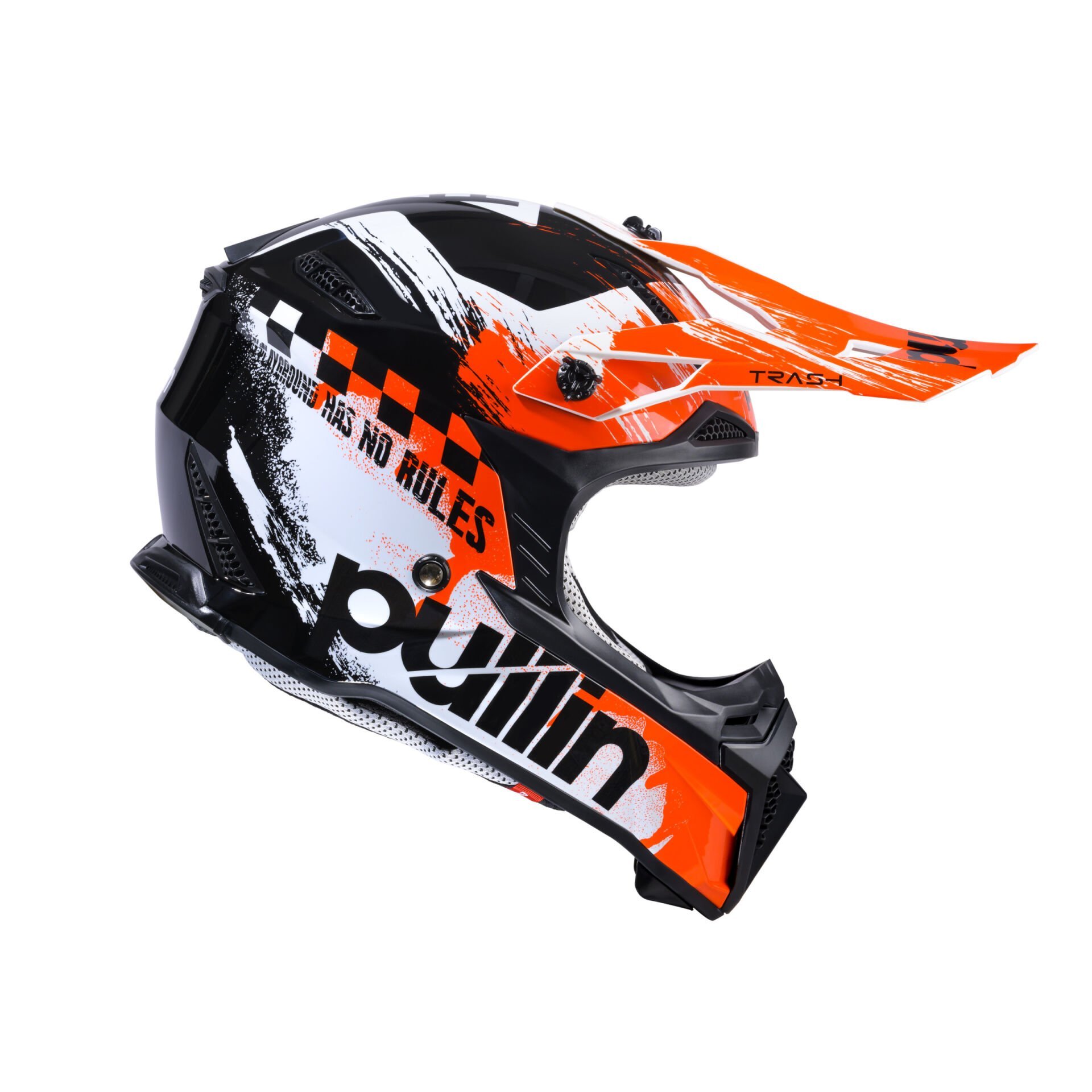 PULL IN TRASH BLACK ORANGE KROS KASK
