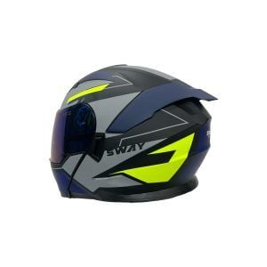 SWAY SW 912 B1 Blue Çene Açılır Kask