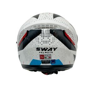 SWAY SW 917 FUSION White Black Çene Açılır