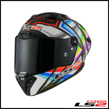 LS2 THUNDER KARBON GP AERO FLASH SİYAH KAPALI KASK