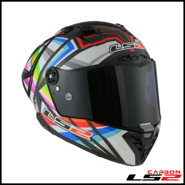 LS2 THUNDER KARBON GP AERO FLASH SİYAH KAPALI KASK