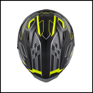 GIVI 50.9 ASSAULT MAT SİYAH-GRİ-NEON SARI KAPALI KASK