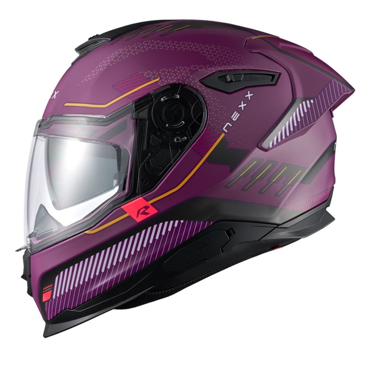 NEXX Y.100R BARON MAT MOR KASK-KAPALI KASK