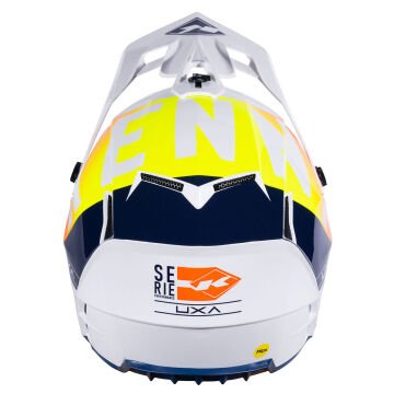 Kenny PERFORMANCE White Navy Orange Kros Kask