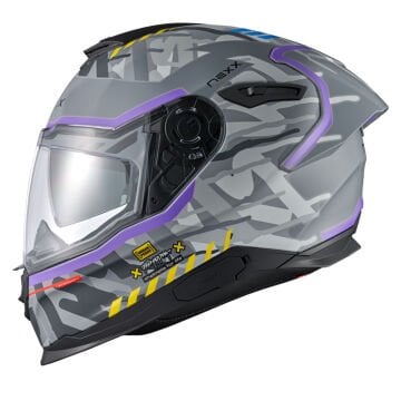 NEXX Y.100R URBANGRAM MAT NARDO GRİ KASK-KAPALI KASK