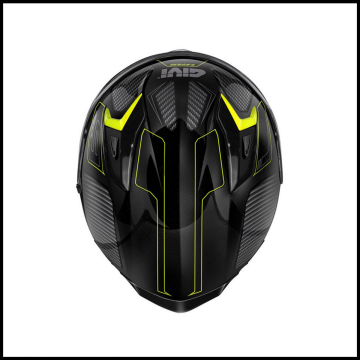 GIVI 50.9 ENIGMA SİYAH-TITANIUM-NEON SARI KAPALI KASK