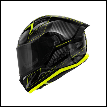 GIVI 50.9 ENIGMA SİYAH-TITANIUM-NEON SARI KAPALI KASK