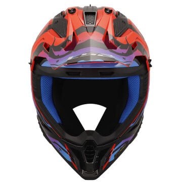 LS2 FAST 2 WASH KIRMIZI KROS KASK