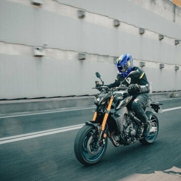 NEXX SX.100R SKIDDER MAT MAVİ-NEON SARI KASK-KAPALI KASK