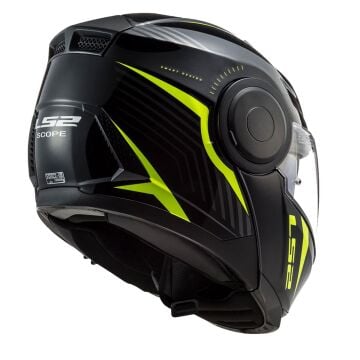 LS2 SCOPE SKID SİYAH-NEON SARI KASK