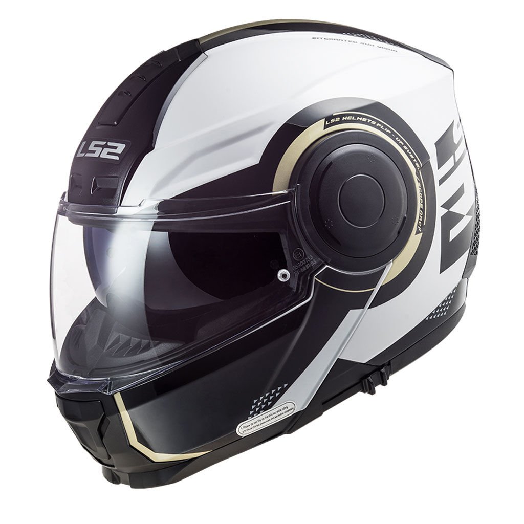 LS2 SCOPE ARCH BEYAZ-TITANIUM KASK