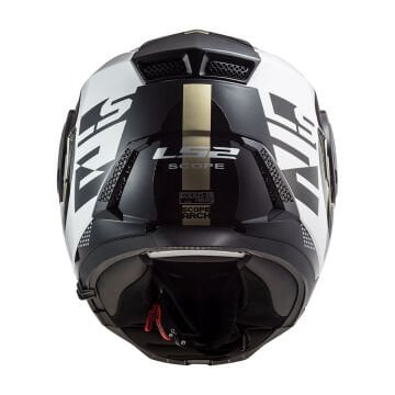 LS2 SCOPE ARCH BEYAZ-TITANIUM KASK