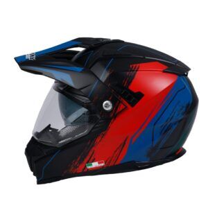 SWAY SW X60 SAND Black Red Cross Kask