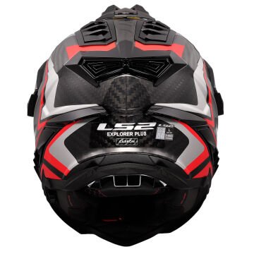 LS2 EXPLORER C KARBON FRONTIER II KIRMIZI KROS KASK