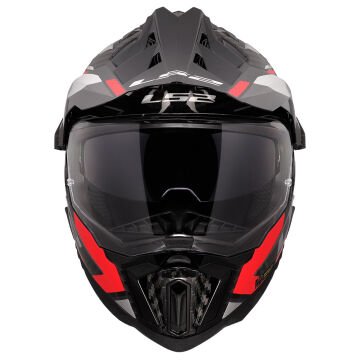 LS2 EXPLORER C KARBON FRONTIER II KIRMIZI KROS KASK